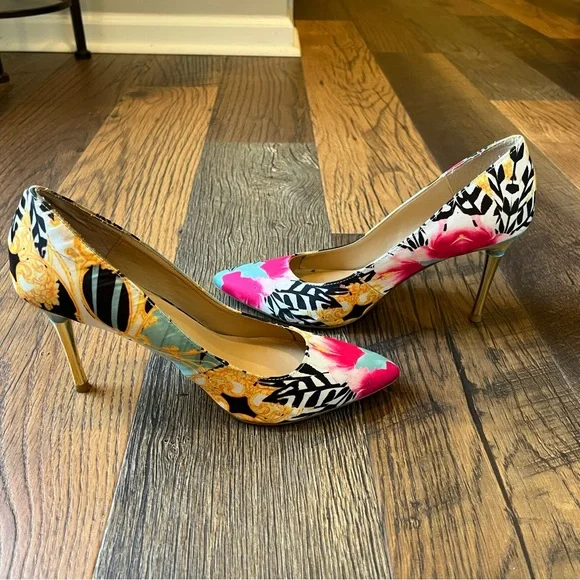 Multicolor Elina Thalia Sodi Heels size 8.5 - Picture 6 of 12